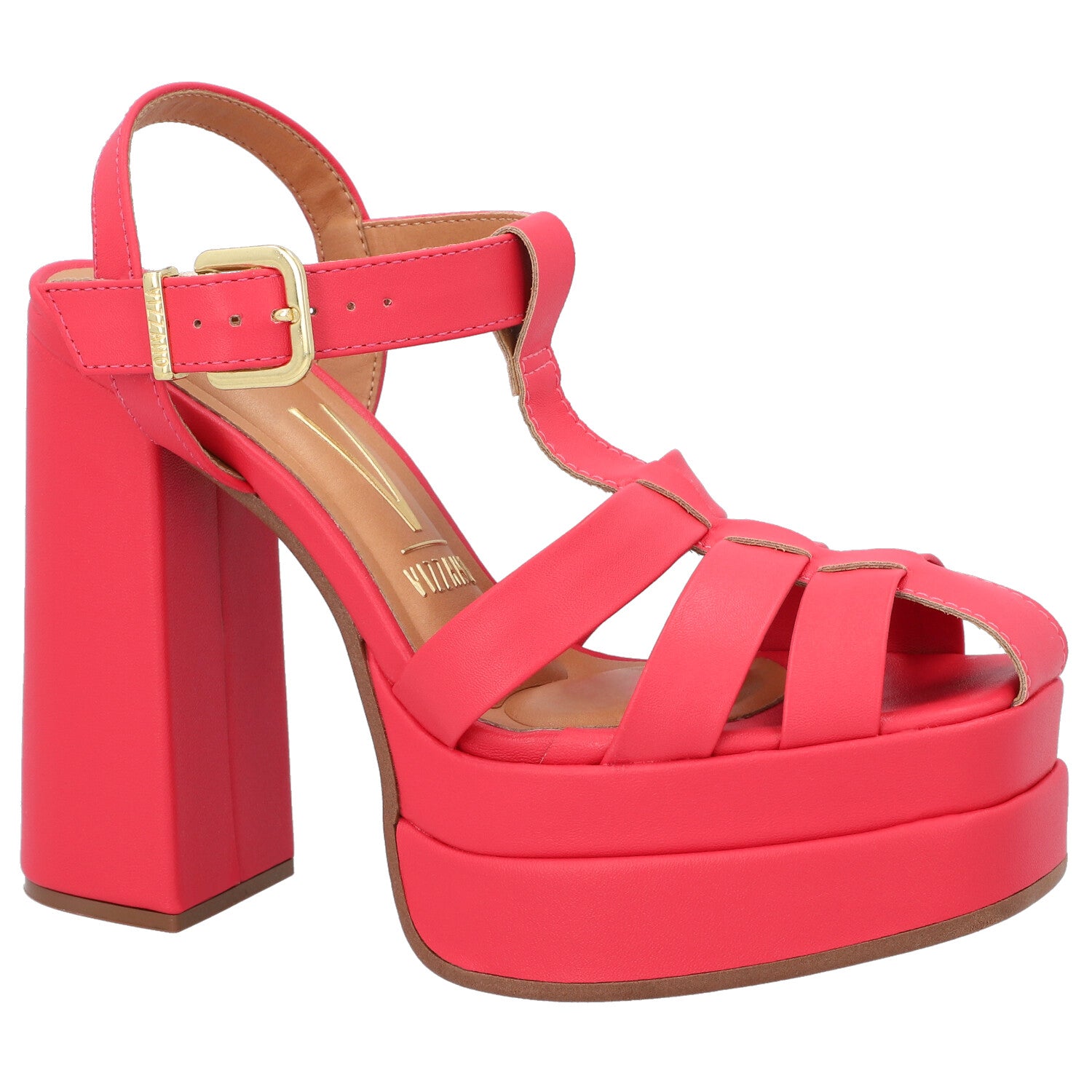 Sandalia Maxi Plataforma EcoCuero Vizzano Pink 1395-102-7286-87205