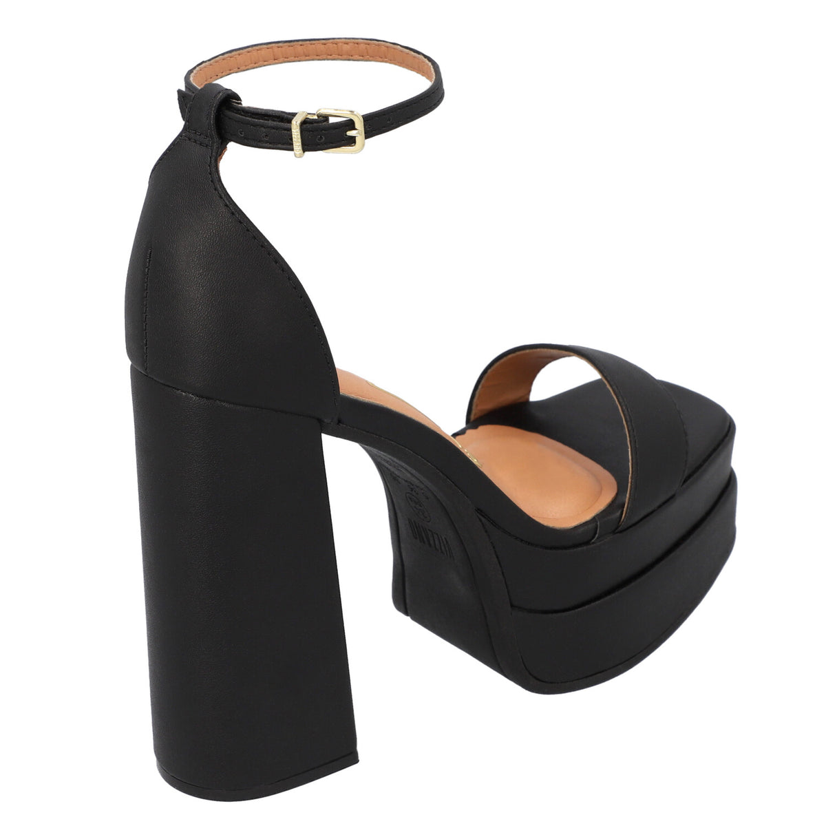Sandalia Maxi Plataforma Vizzano EcoCuero Negro 1395-103-7286-15745