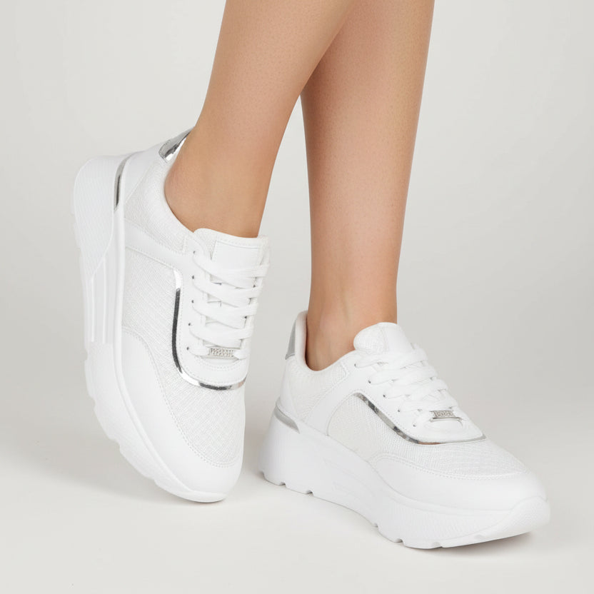 Zapatilla Casual Mujer Vizzano Blanco
