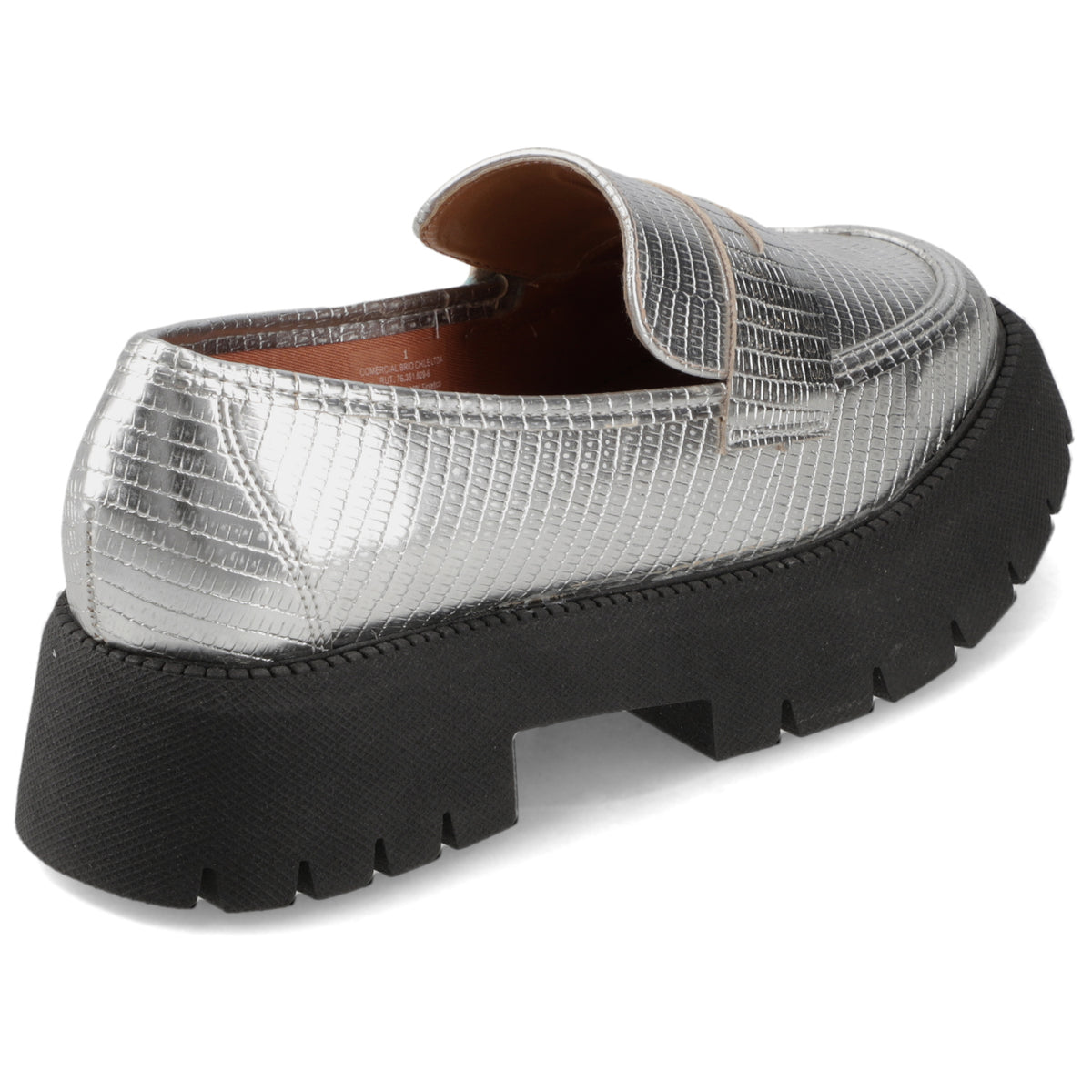 Mocasin Plateado Vizzano