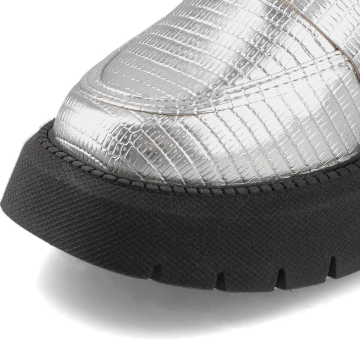 Mocasin Plateado Vizzano