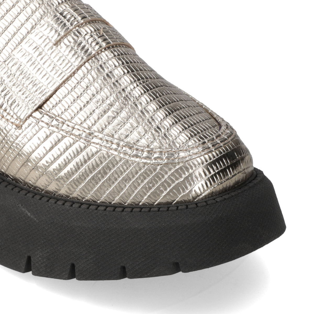 Mocasin Mujer Vizzano Metalizados Dorado