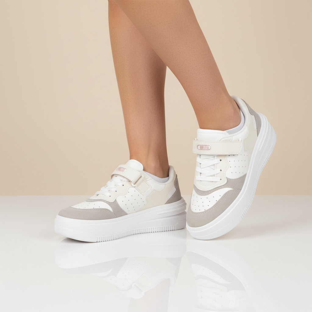 Zapatilla Mujer Vizzano Blanco Off