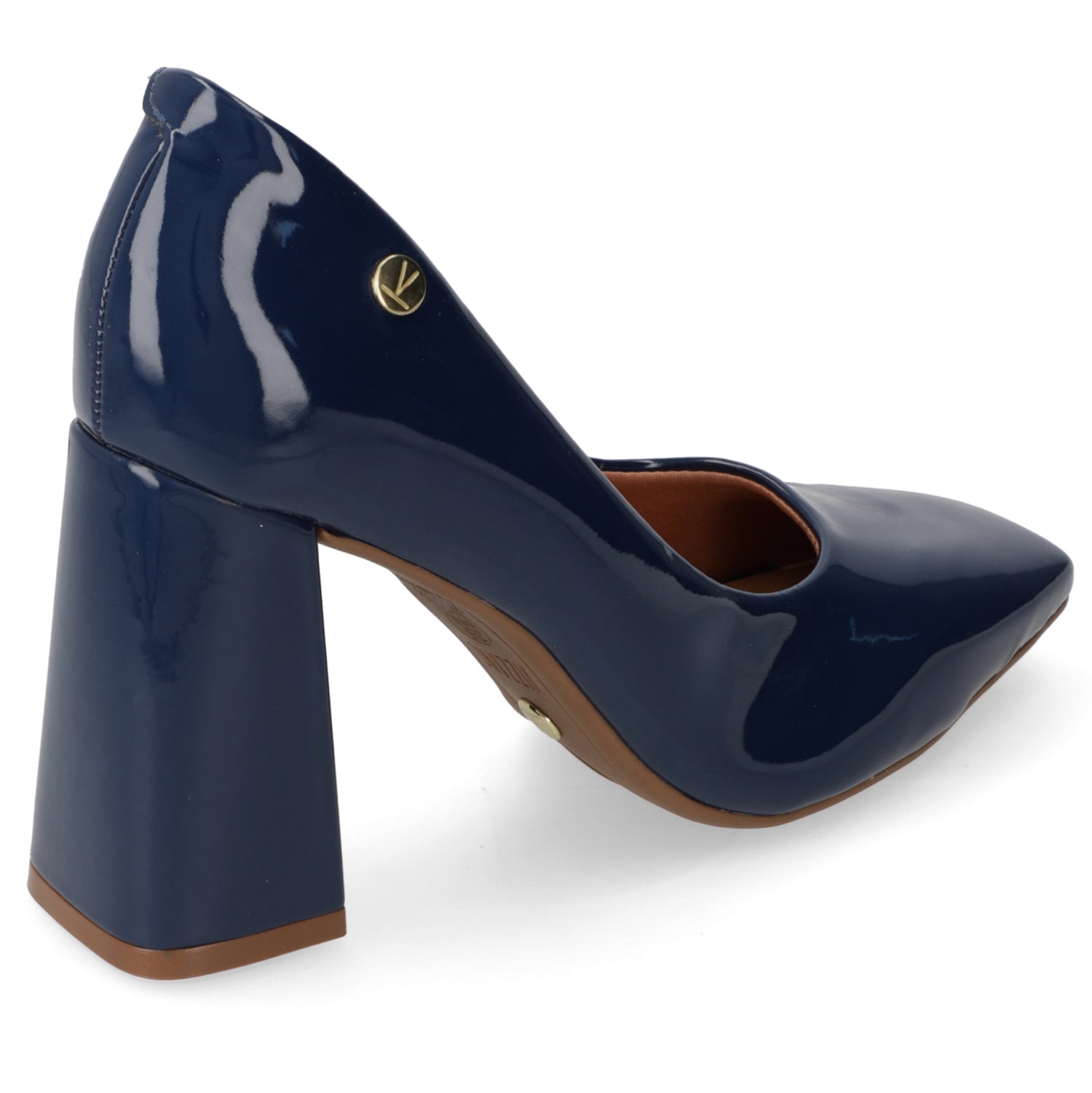 Zapato Taco Ancho Vizzano Azul