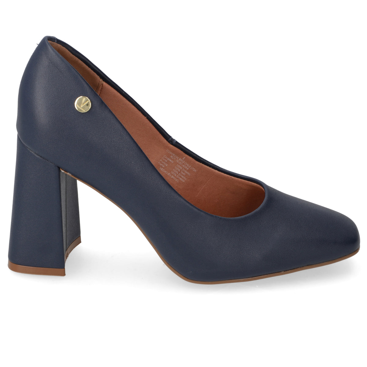 Zapato Taco Ancho Vizzano Azul