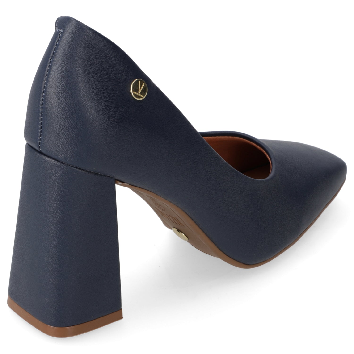 Zapato Taco Ancho Vizzano Azul