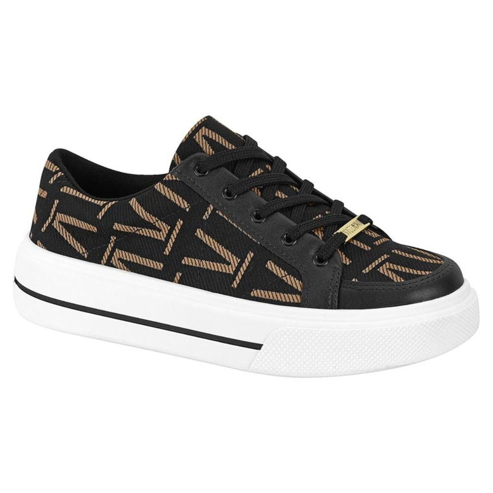 Zapatilla Casual Mujer Vizzano Textil Negro 1417-200-26084-92264