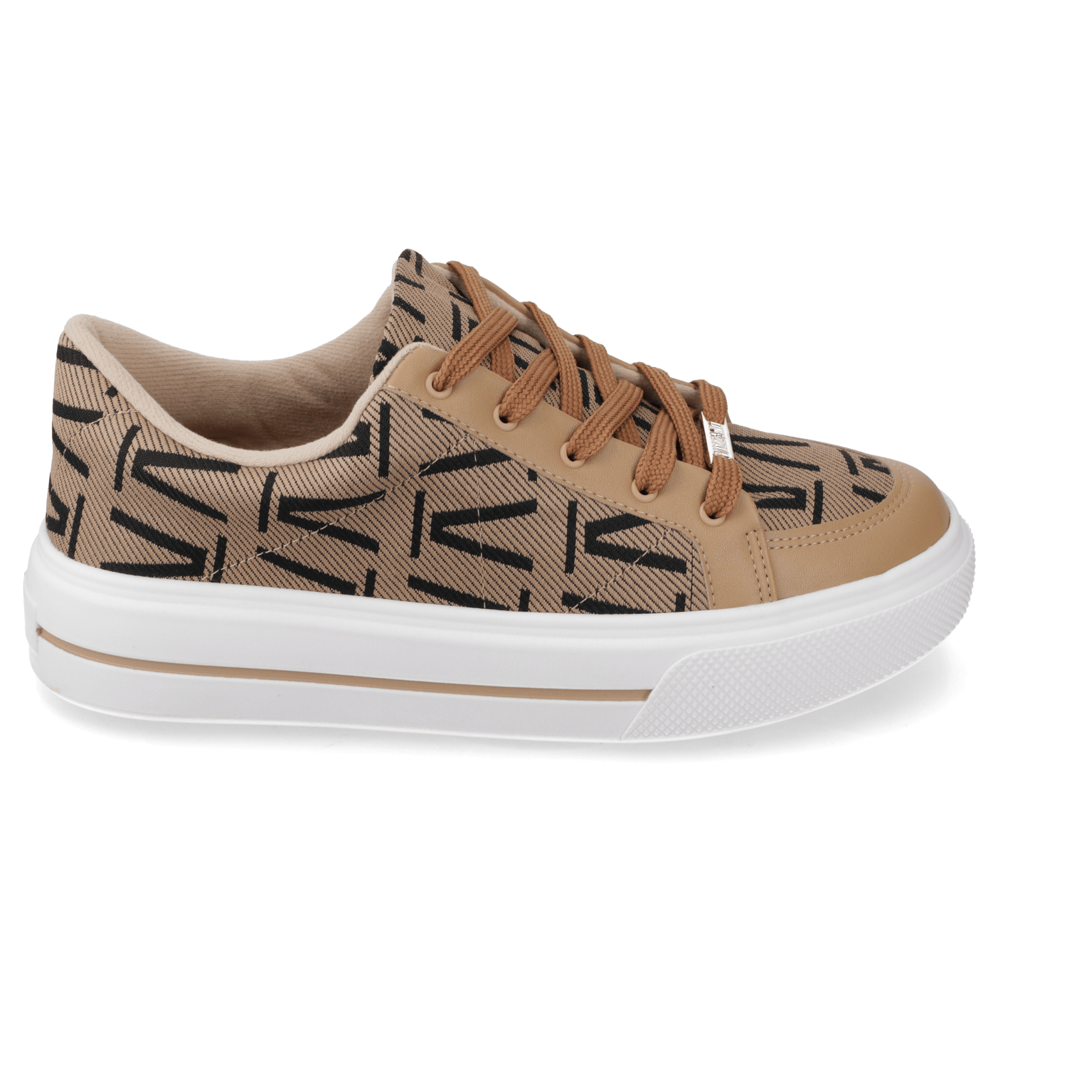 Zapatilla Casual Mujer Vizzano Beige