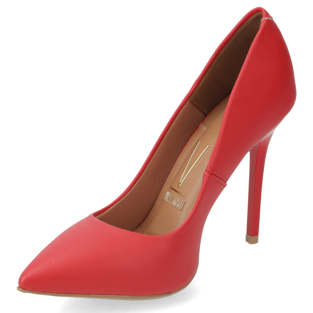 Stiletto Taco Aguja Rojo Vizzano