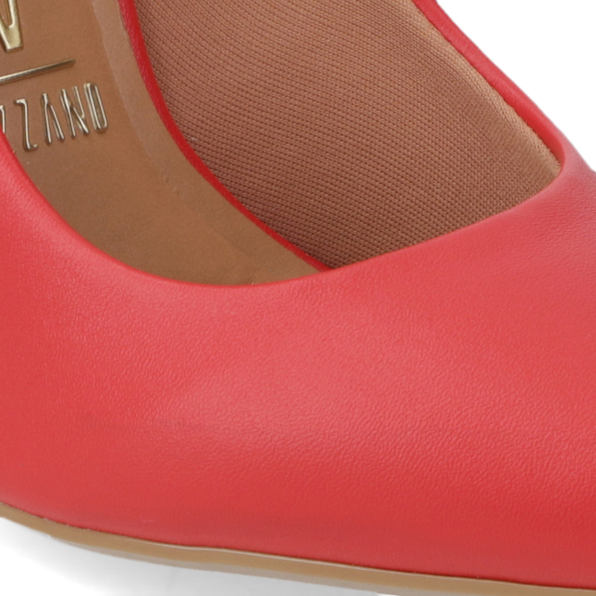 Stiletto Taco Aguja Rojo Vizzano