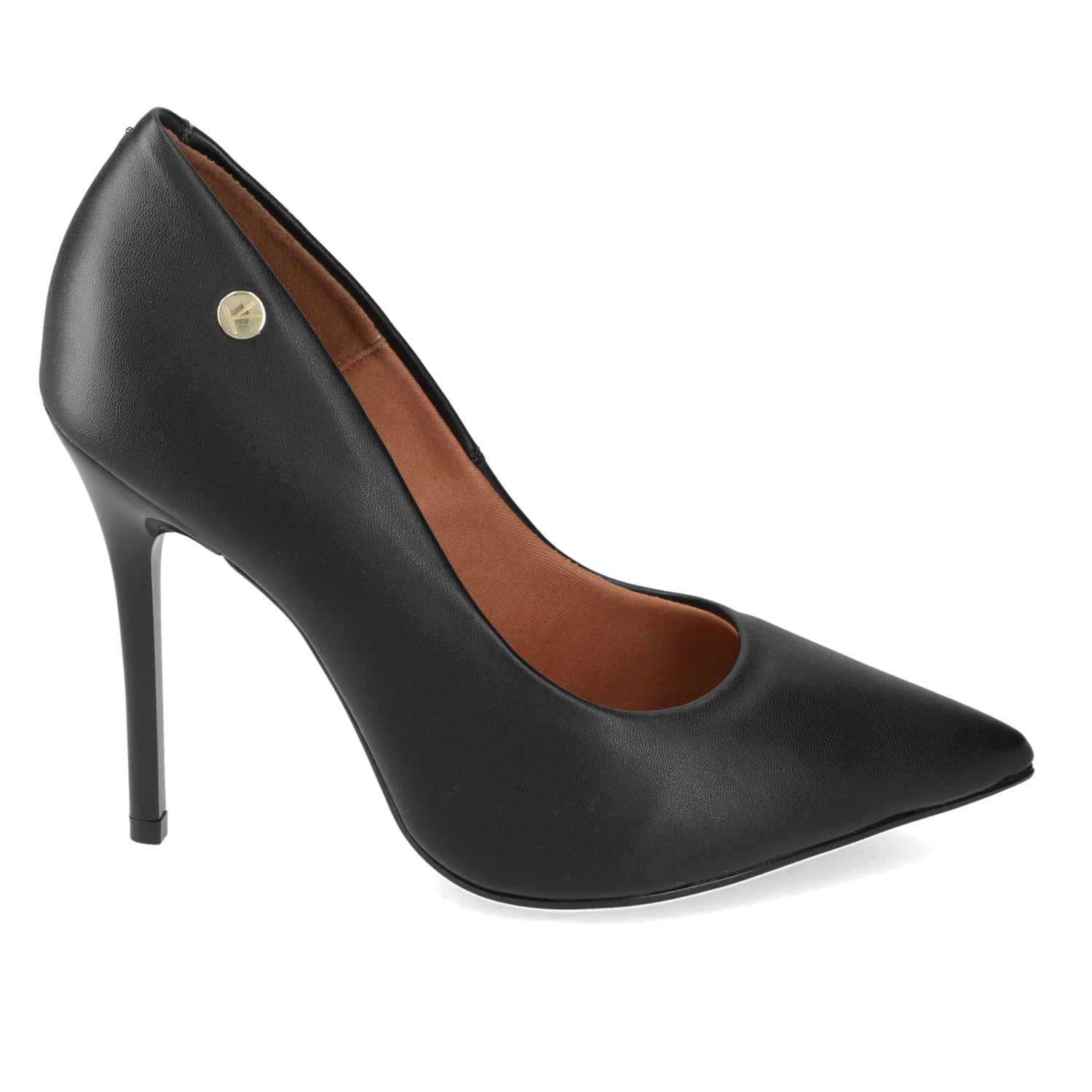 Zapato Taco Aguja Stilleto Vizzano Eco Cuero Negro 35 / Negro