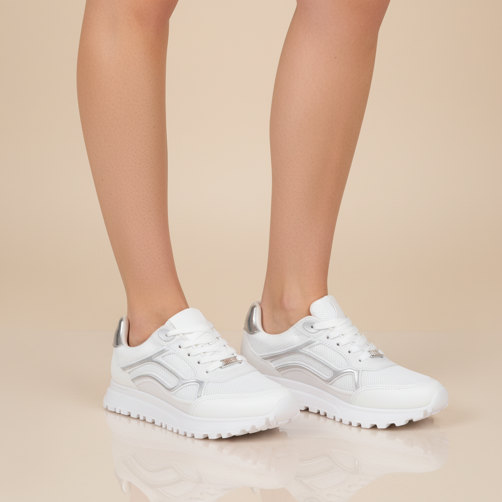 Zapatilla Casual Blanco Vizzano