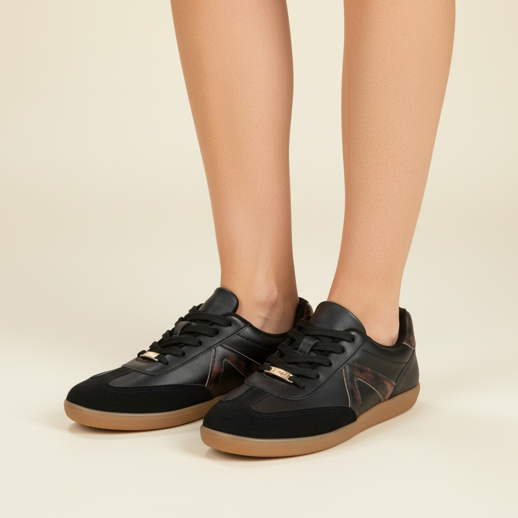 Zapatilla Animal Print Vizzano 35 / Animal print