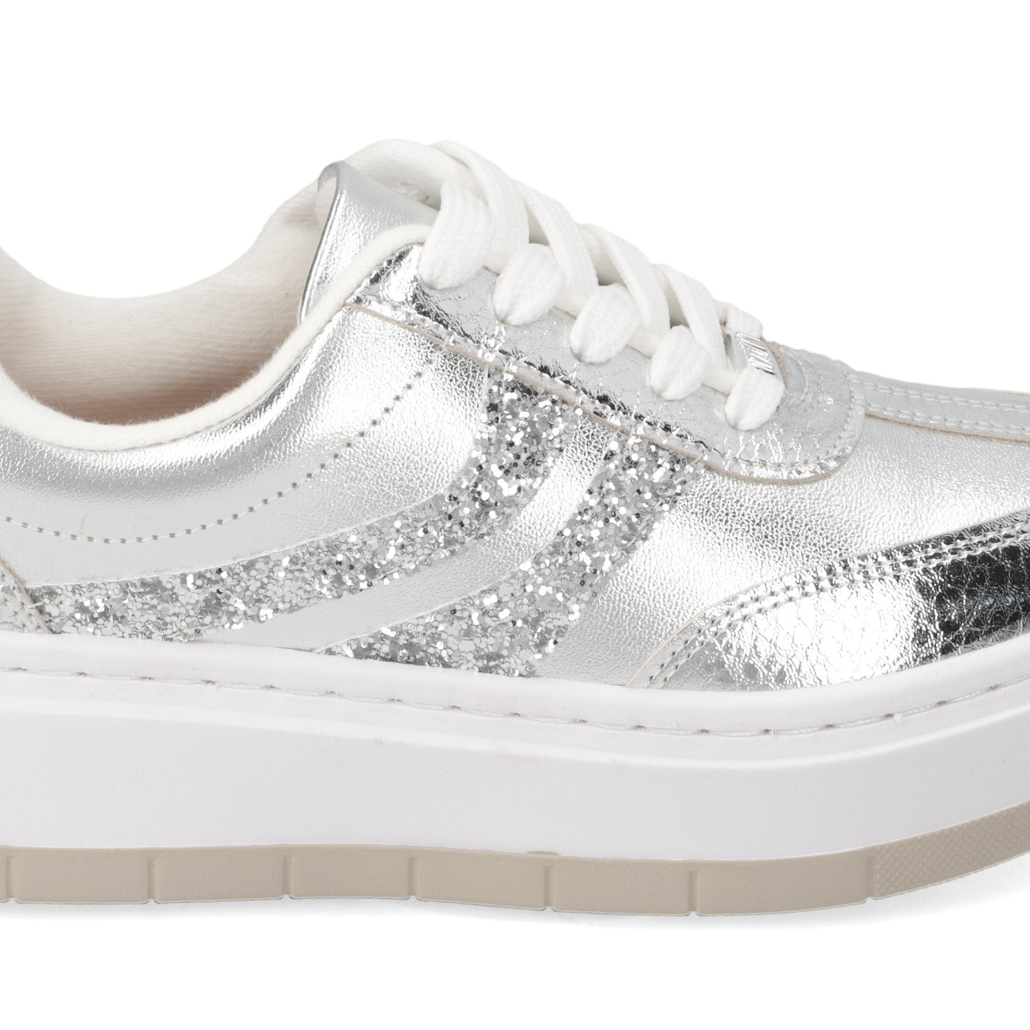 Zapatillas Casuales Plateado Vizzano 35 / Plateado