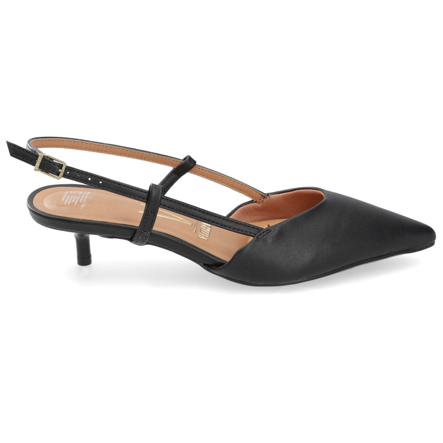 Stiletto Taco Aguja Negro
