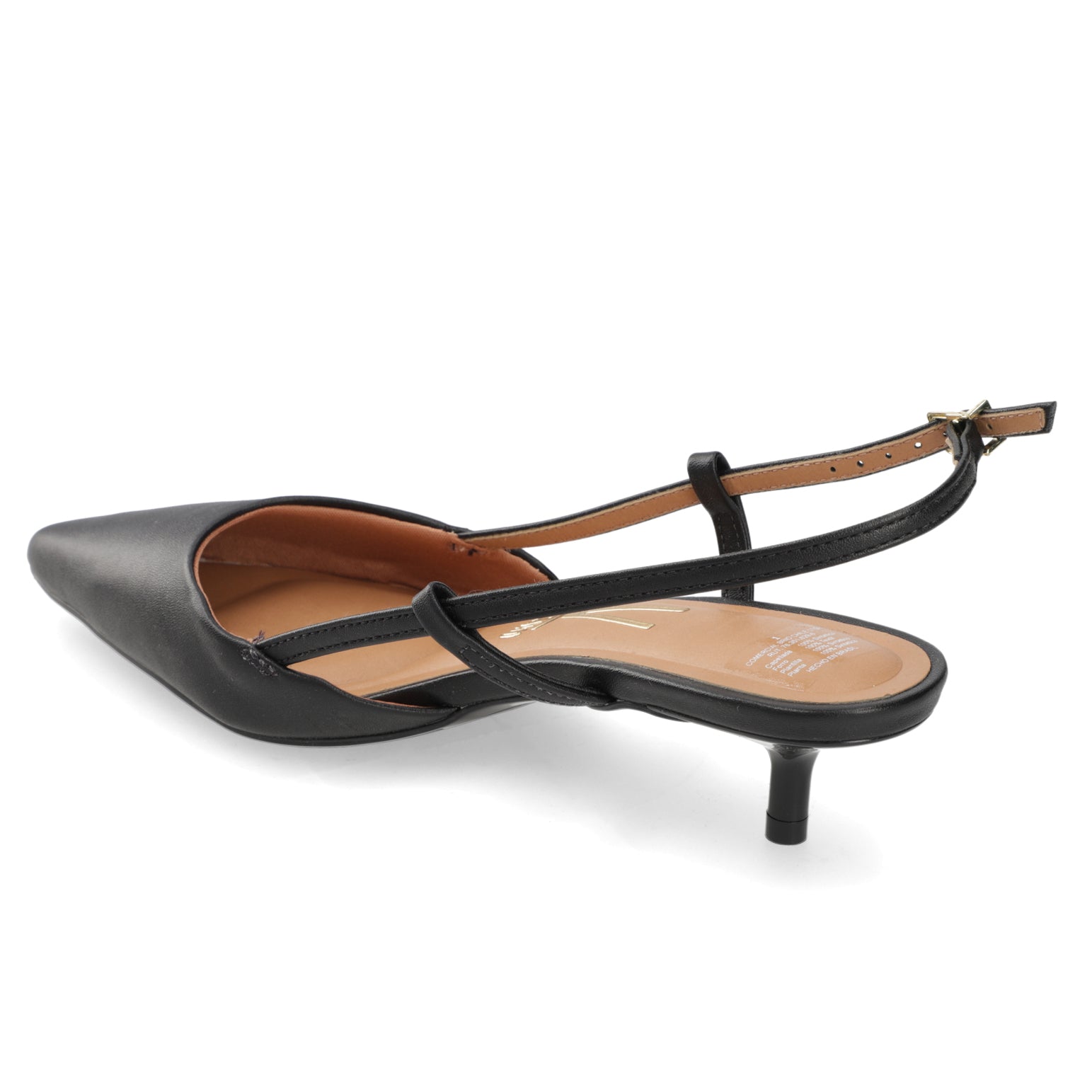 Stiletto Taco Aguja Negro