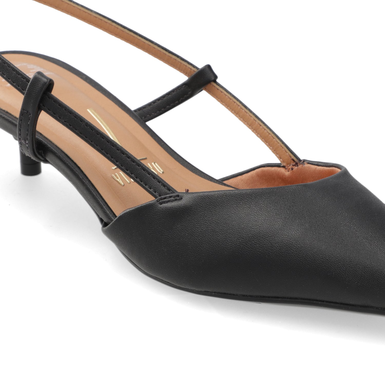 Stiletto Taco Aguja Negro