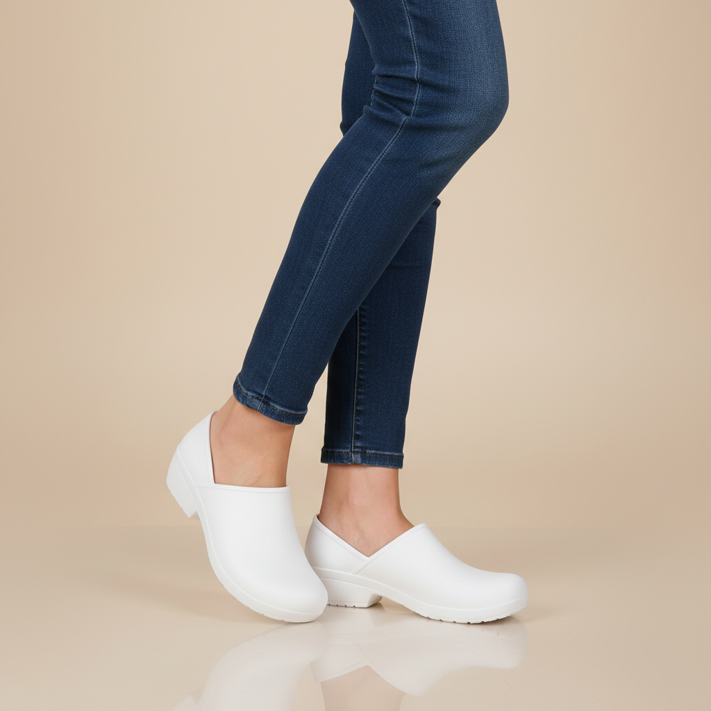 Zueco Clínico Mujer Boaonda blanco