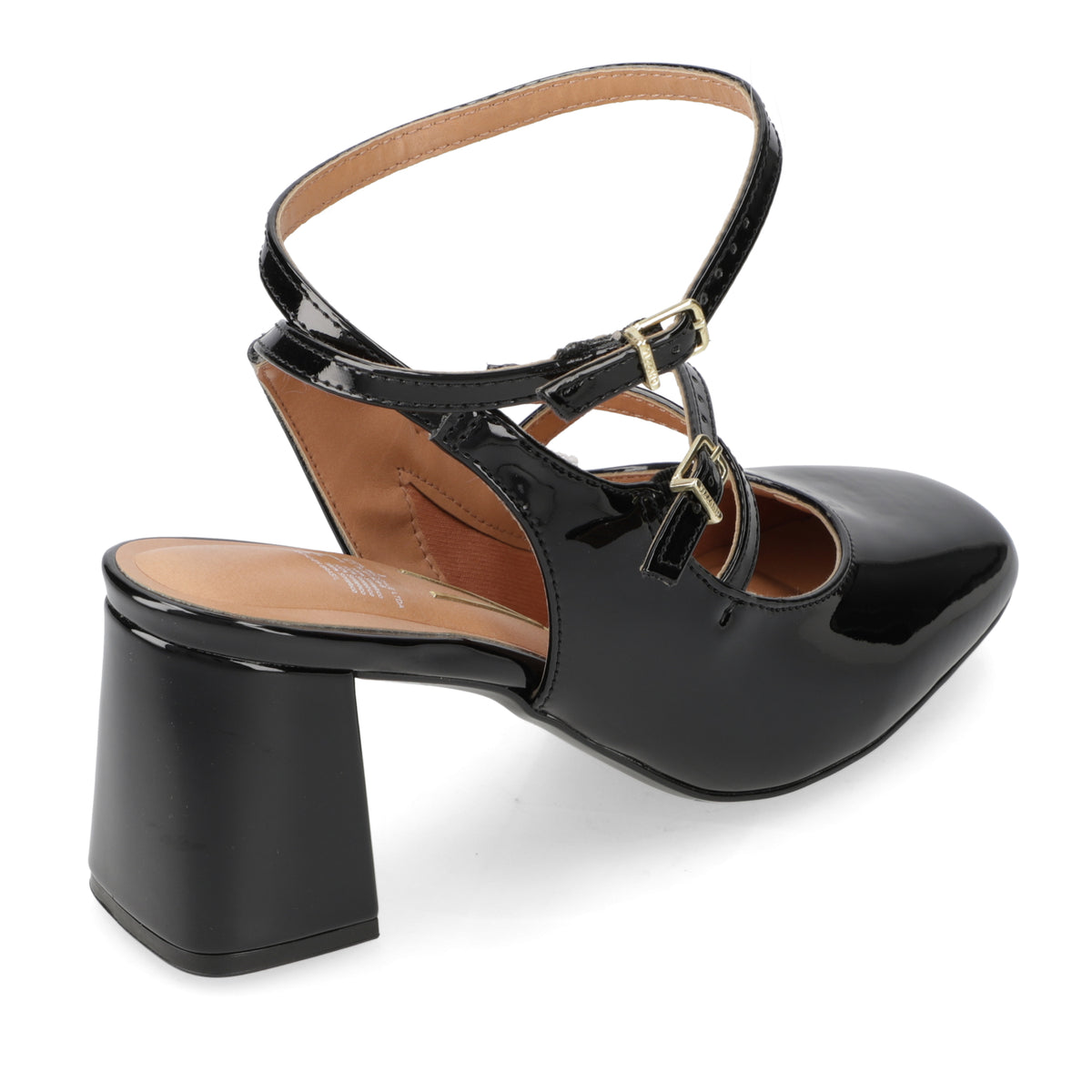 Taco Ancho 7 cm Negro Vizzano 34 / Negro