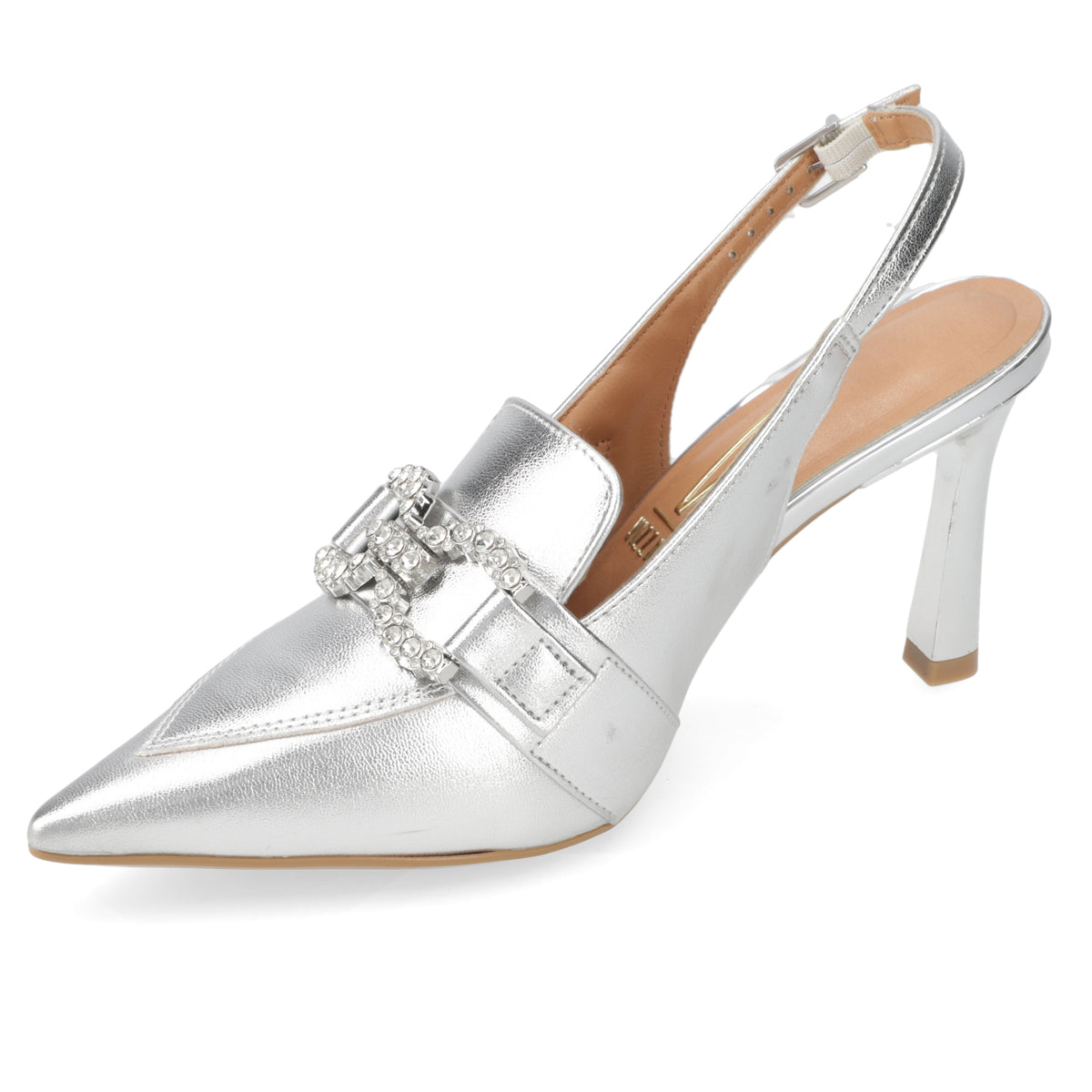 Stiletto 10 cm Plateado Vizzano 34 / Plateado