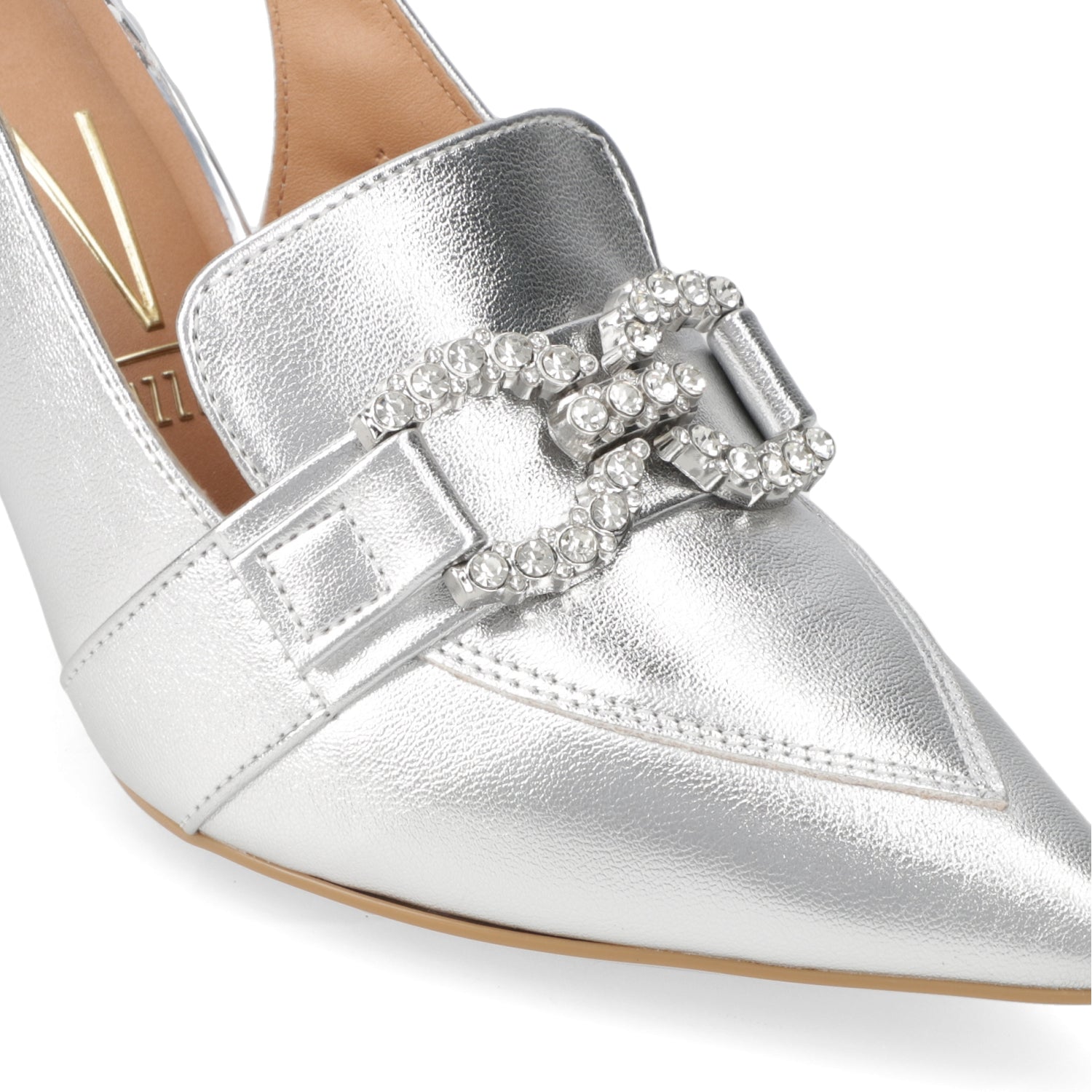 Stiletto 10 cm Plateado Vizzano 34 / Plateado