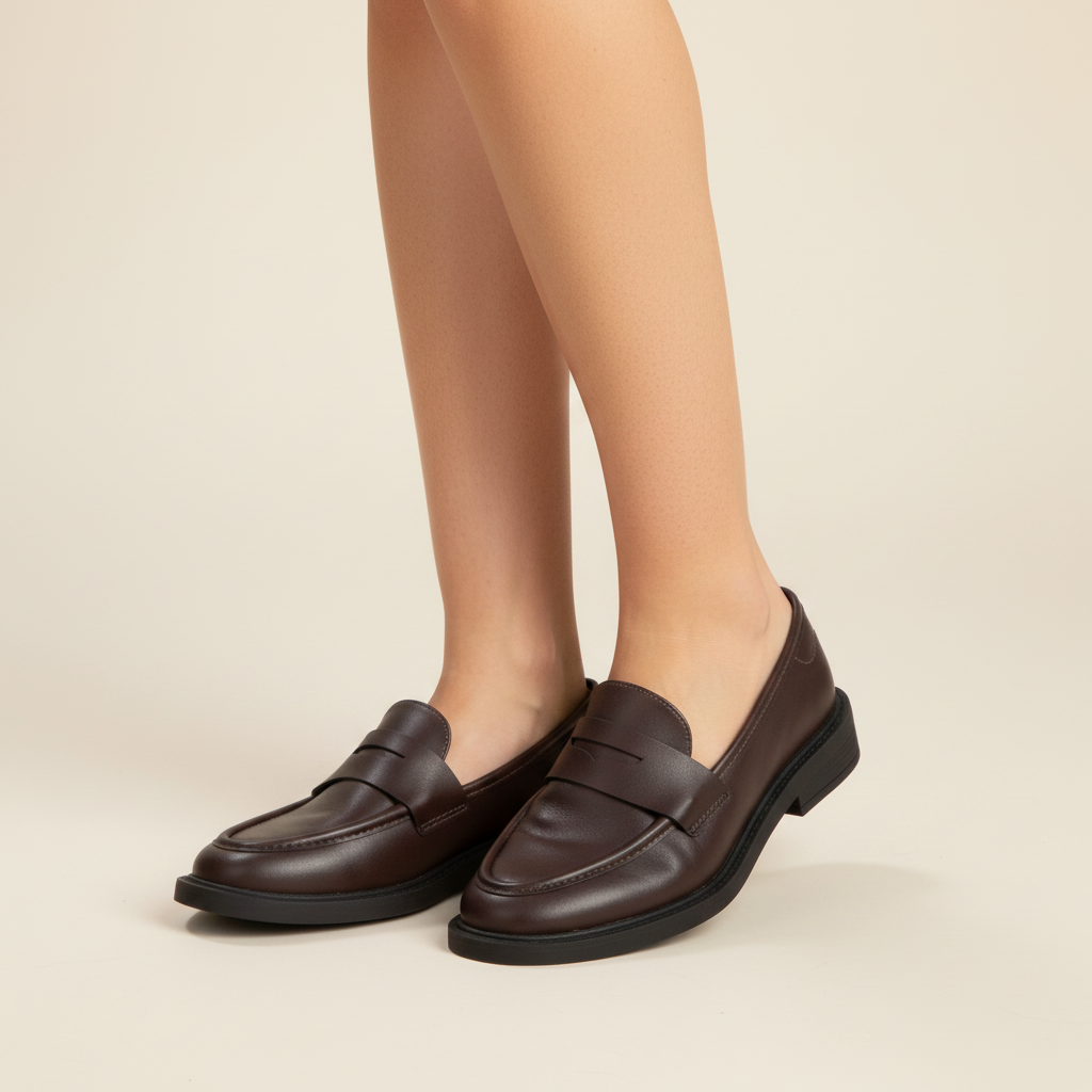 Mocasines Chocolate Vizzano 35 / Chocolate