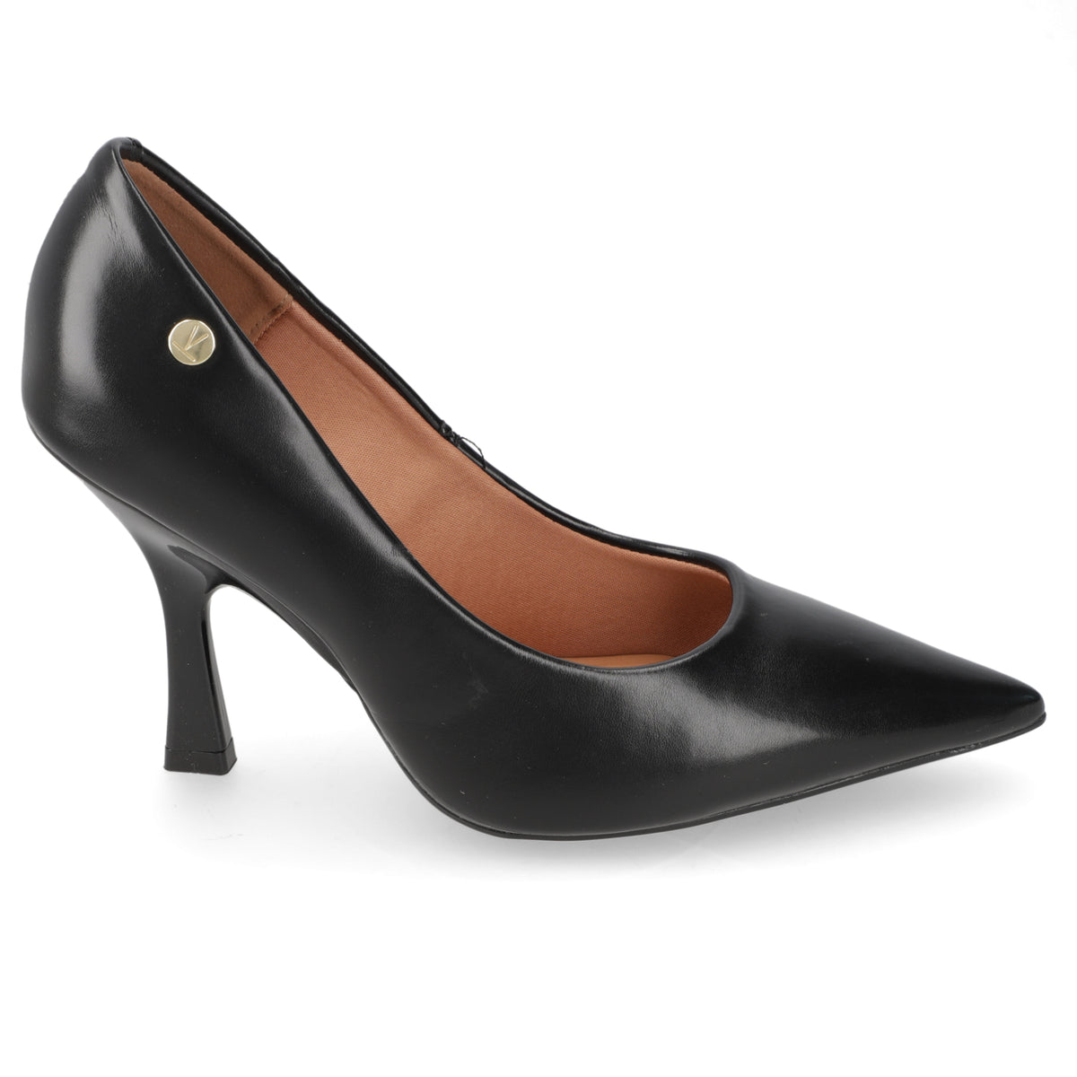 Stiletto Taco Aguja Alto Negro Vizzano Ecocuero 34 / Negro