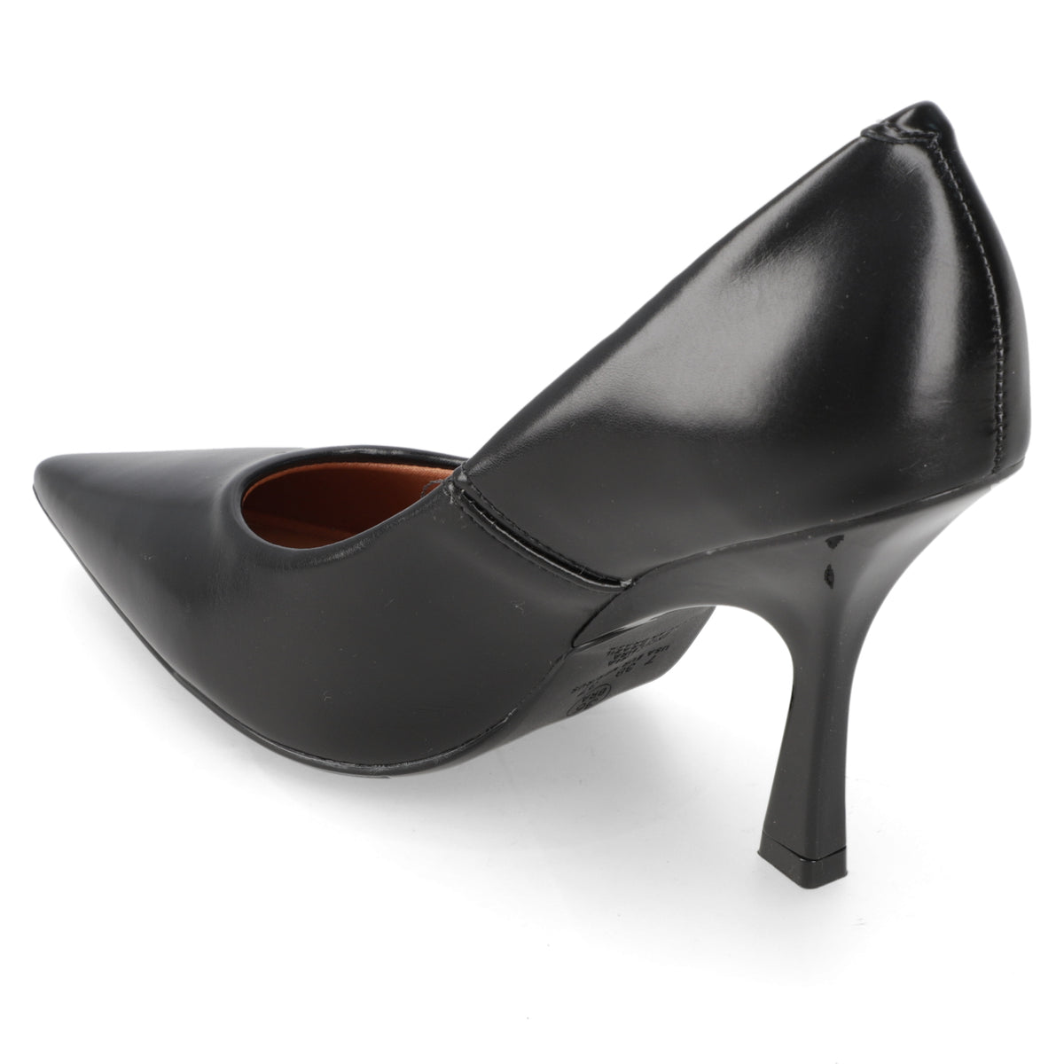 Stiletto Taco Aguja Alto Negro Vizzano Ecocuero 34 / Negro