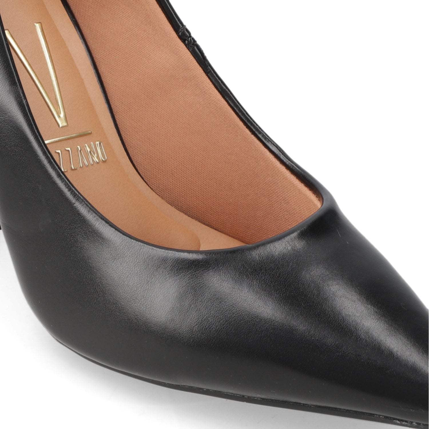 Stiletto Taco Aguja Alto Negro Vizzano Ecocuero 34 / Negro