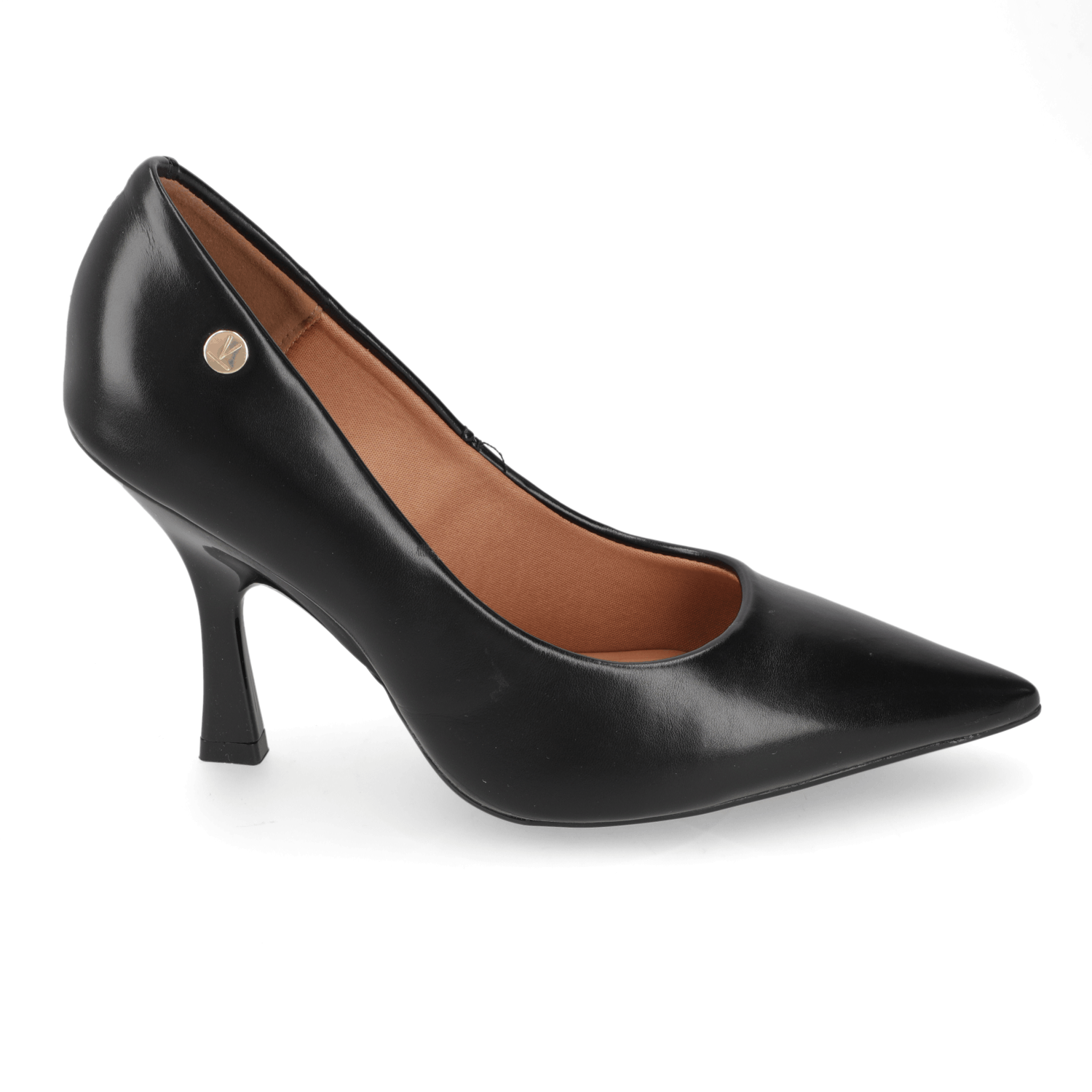 Stiletto Taco Aguja Alto Negro Vizzano Ecocuero 34 / Negro