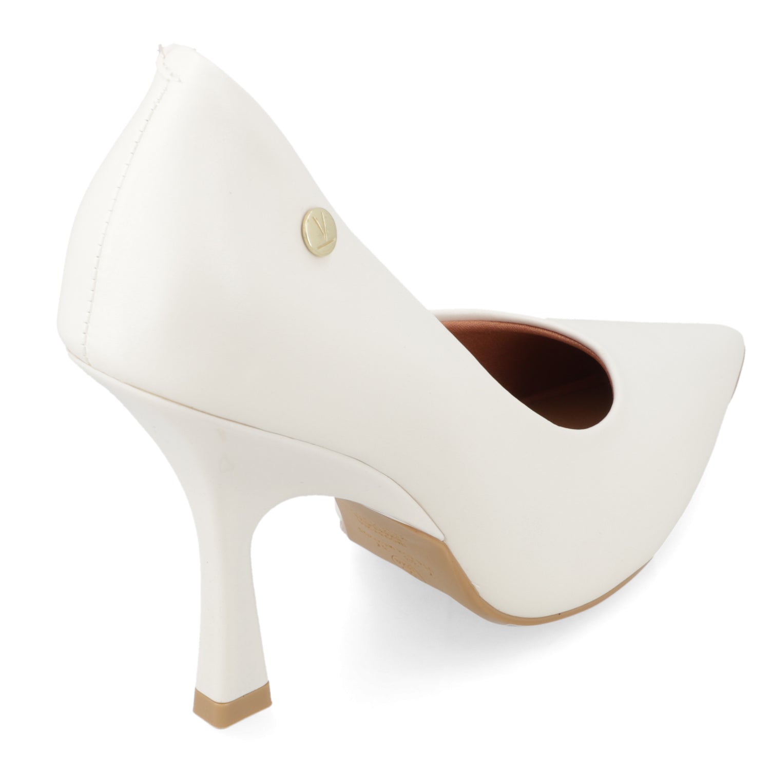 Stiletto Taco Aguja Alto Blanco OFF Vizzano Ecocuero 34 / Blanco OFF