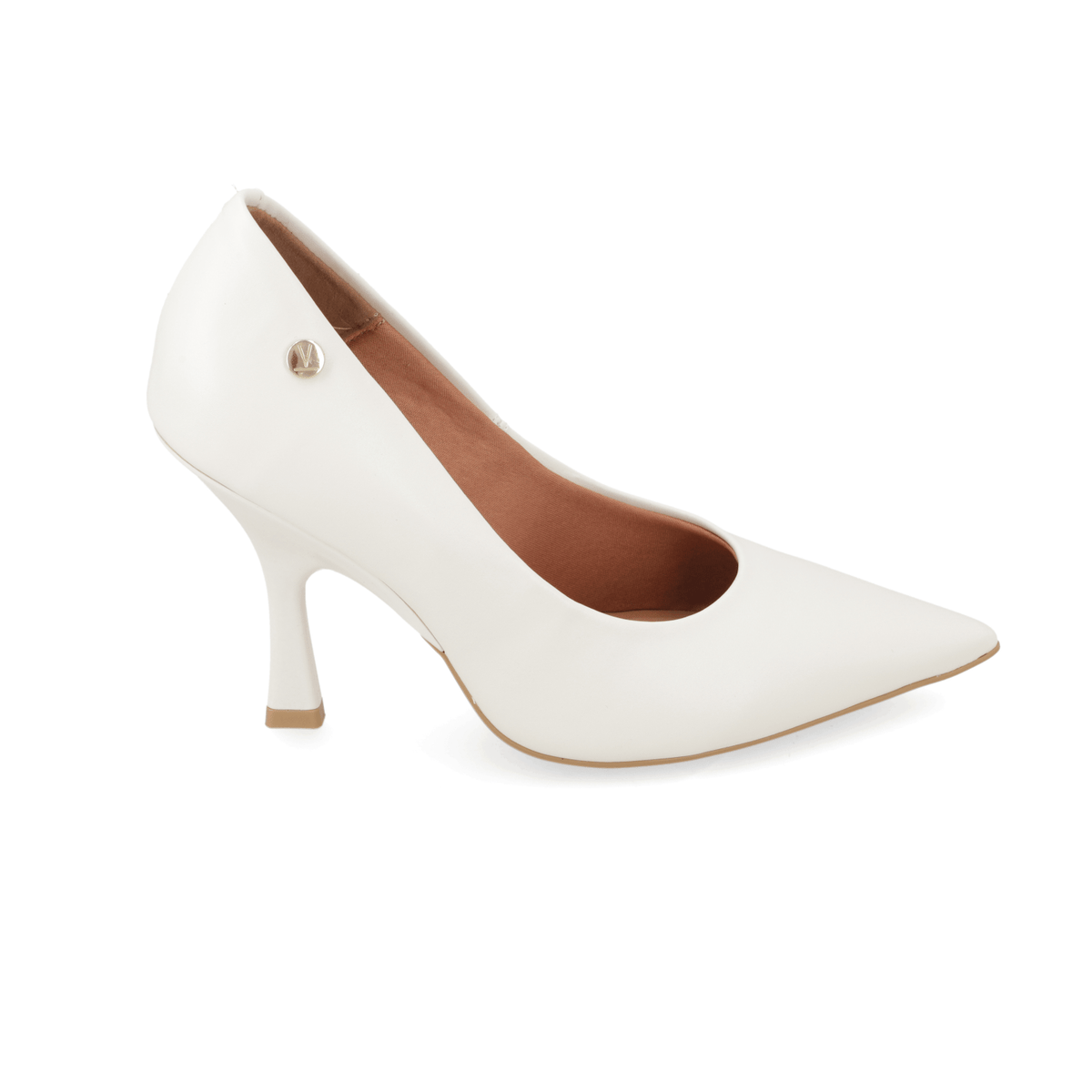 Stiletto Taco Aguja Alto Blanco OFF Vizzano Ecocuero 34 / Blanco OFF
