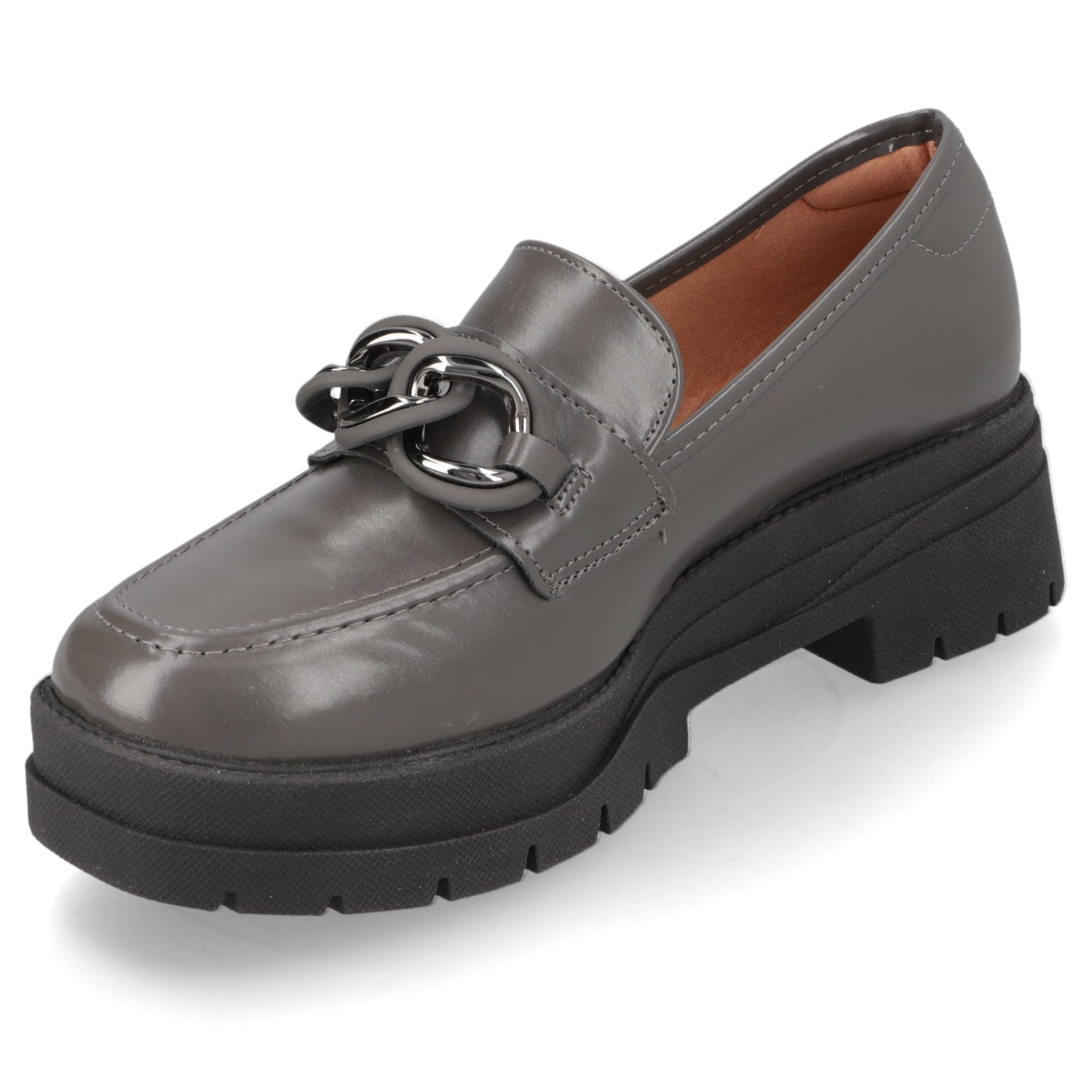 Mocasin Gris Vizzano 34 / Gris