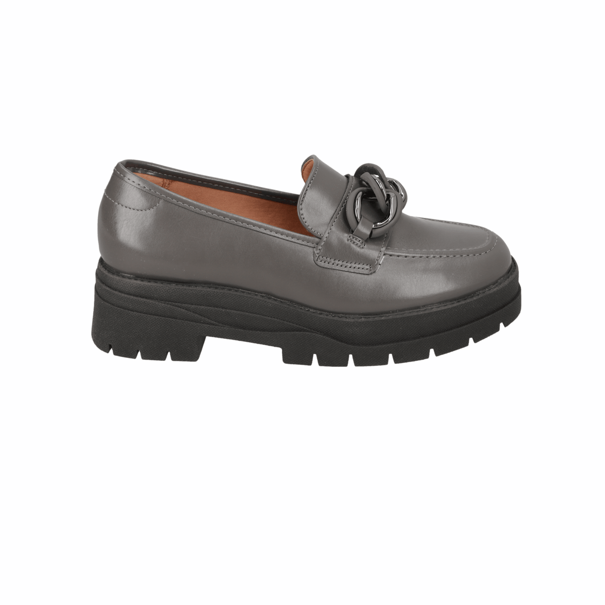 Mocasin Gris Vizzano 34 / Gris