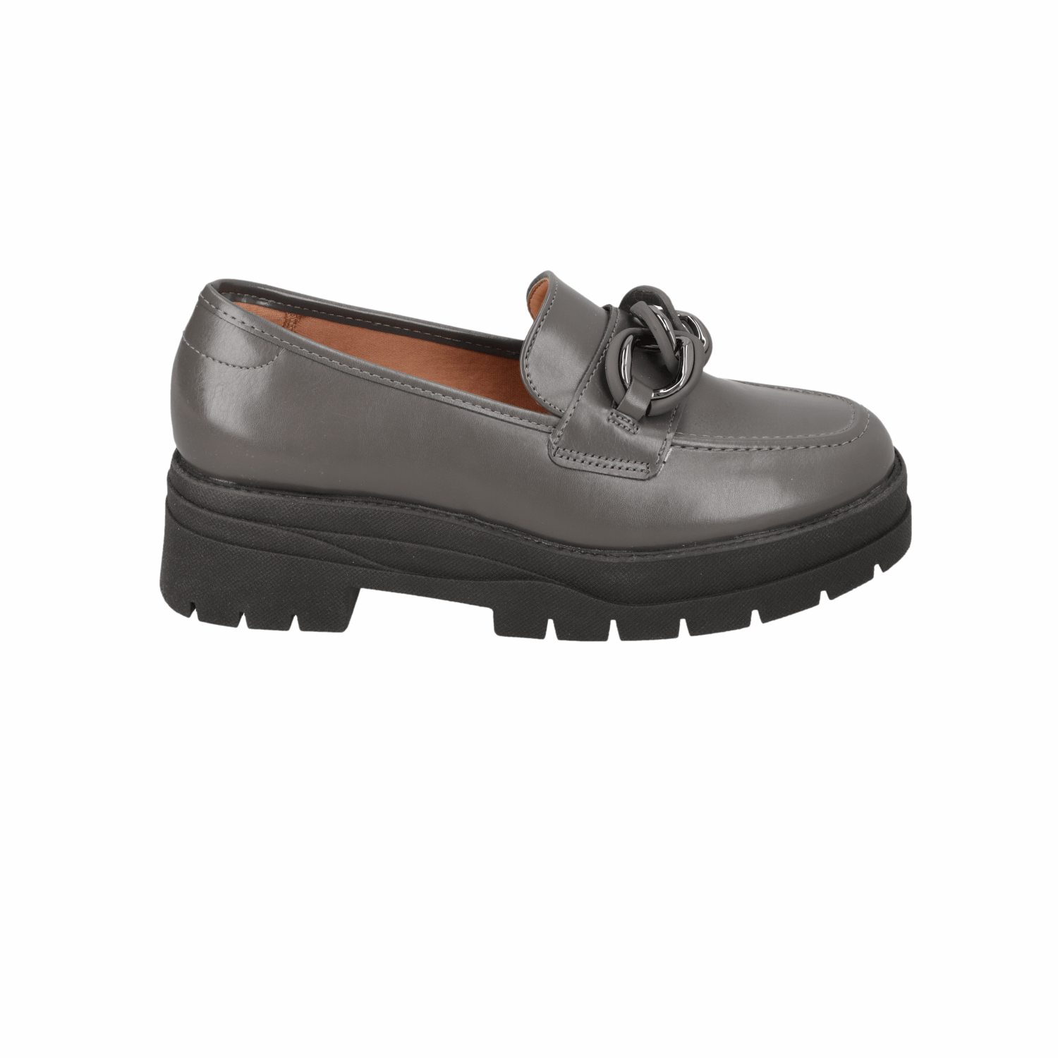 Mocasin Gris Vizzano 34 / Gris