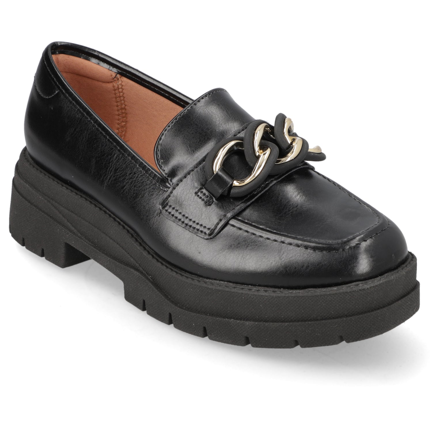 Mocasin Negro Vizzano 34 / Negro
