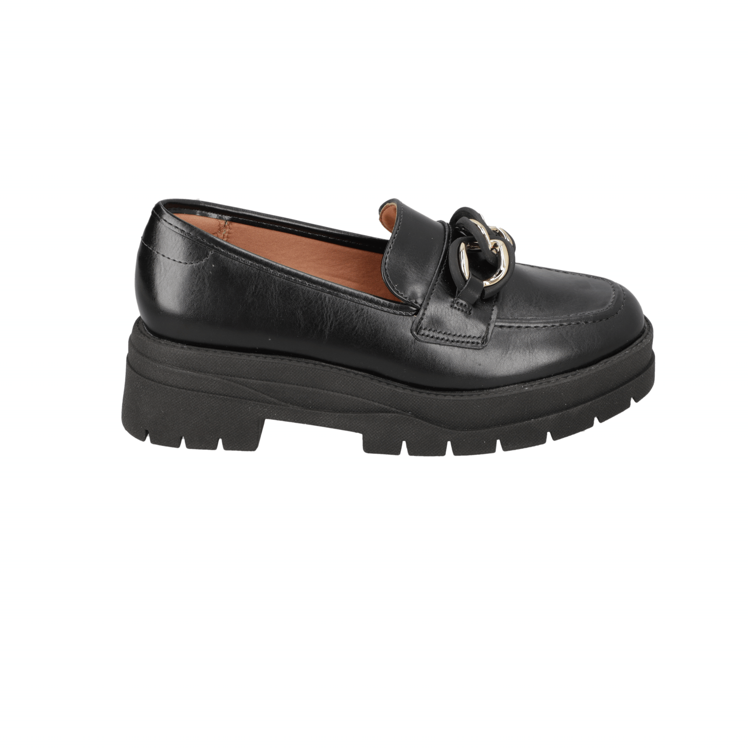 Mocasin Negro Vizzano 34 / Negro