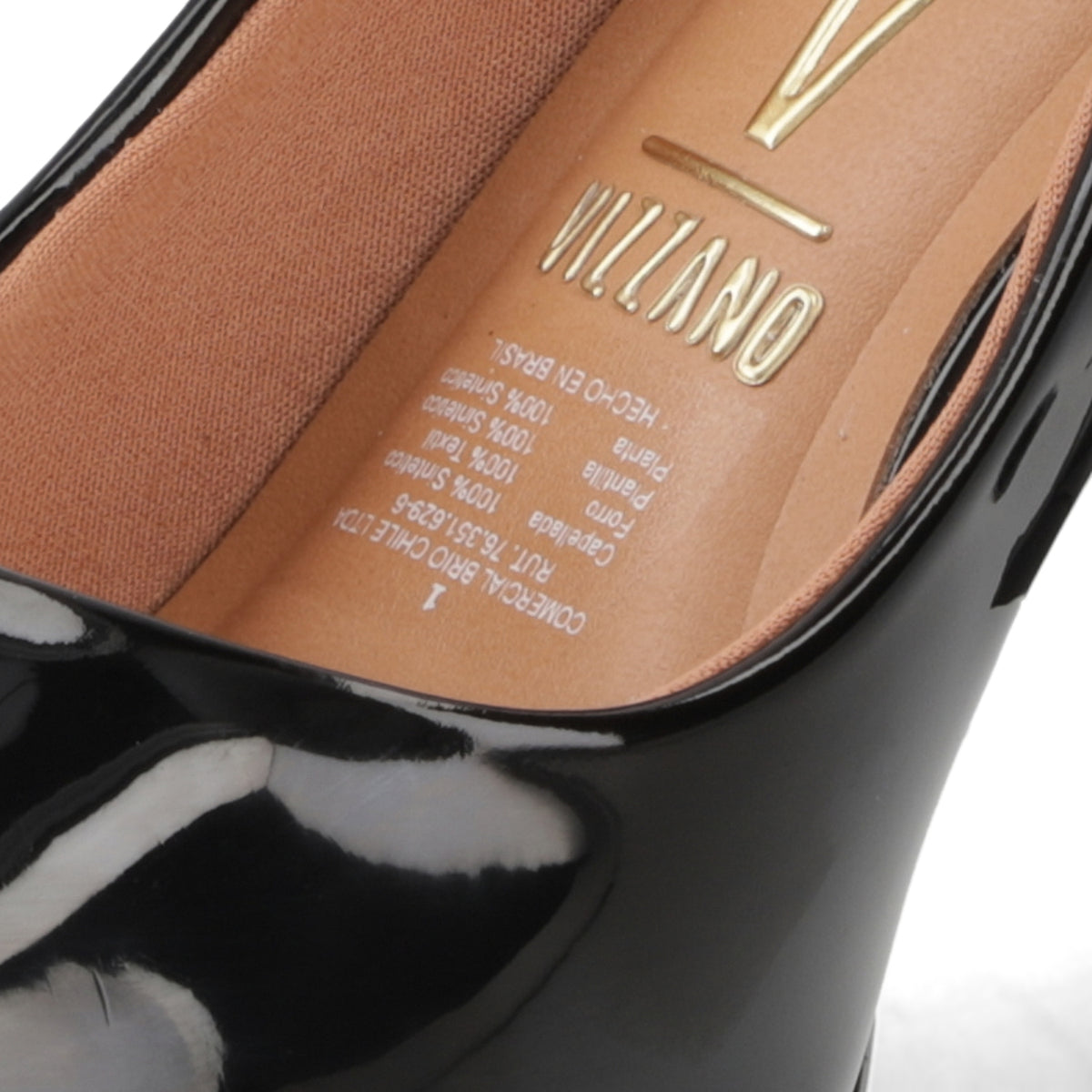 Taco Ancho Negro Vizzano 34 / Negro