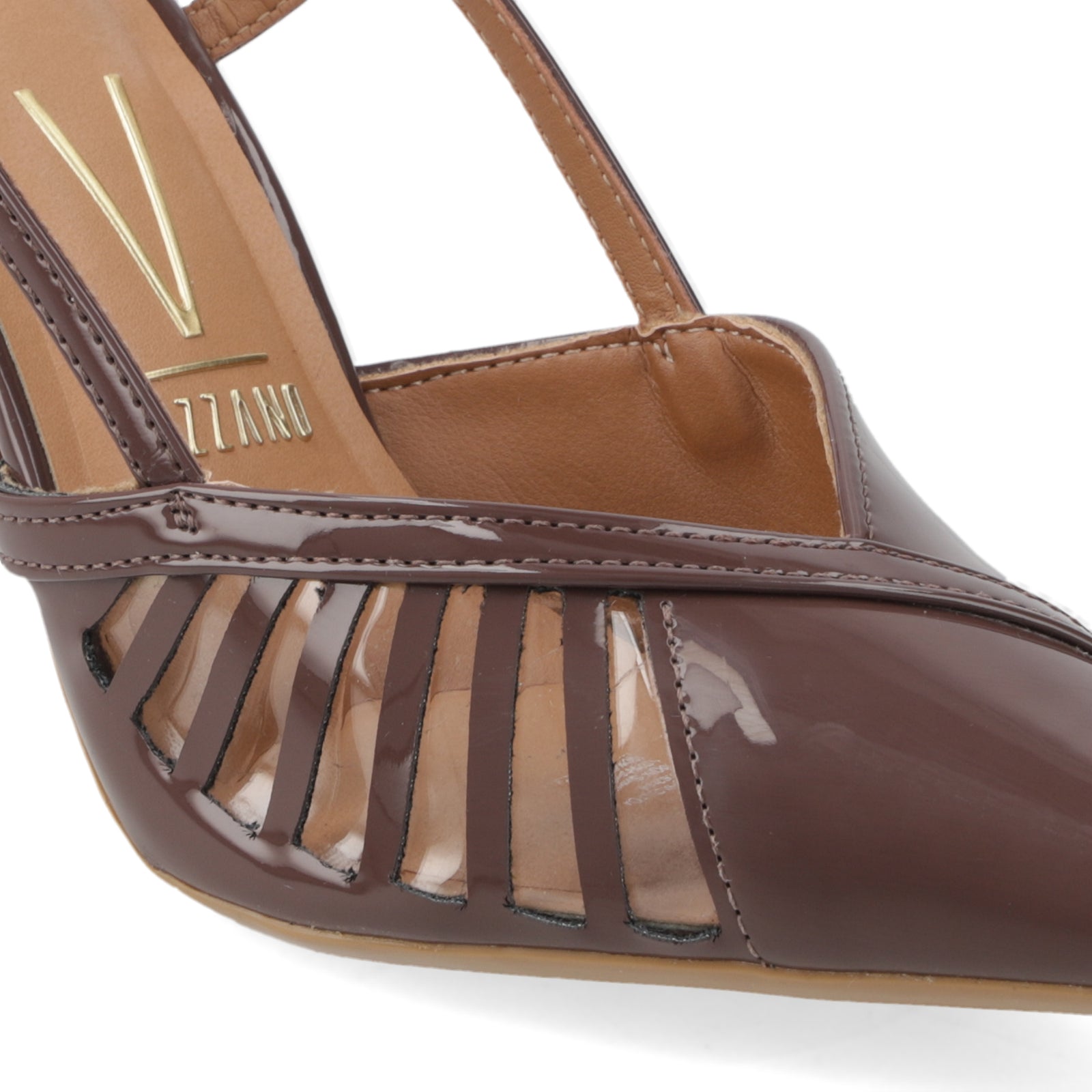 Zapato Mujer Destalonado con Tiras Café 35 / Chocolate