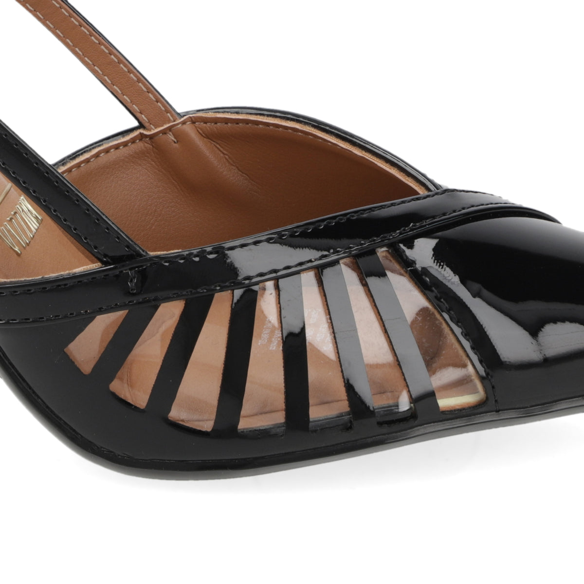 Zapato Mujer Destalonado con Tiras Negro 35 / Negro