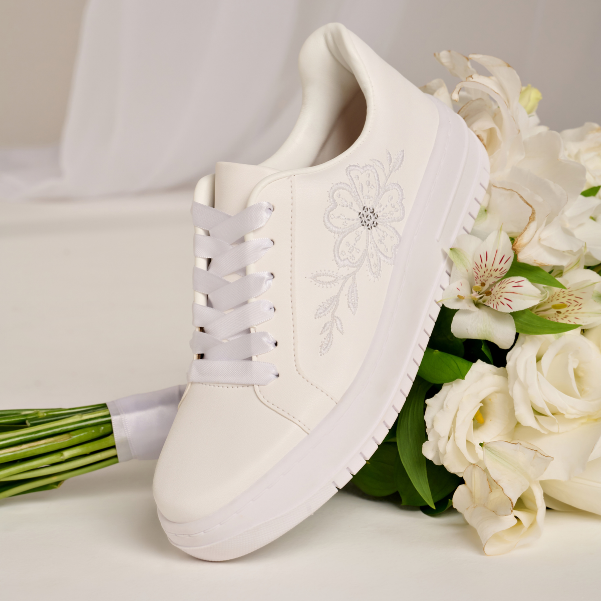 Zapatillas de Novia Blancas Vizzano
