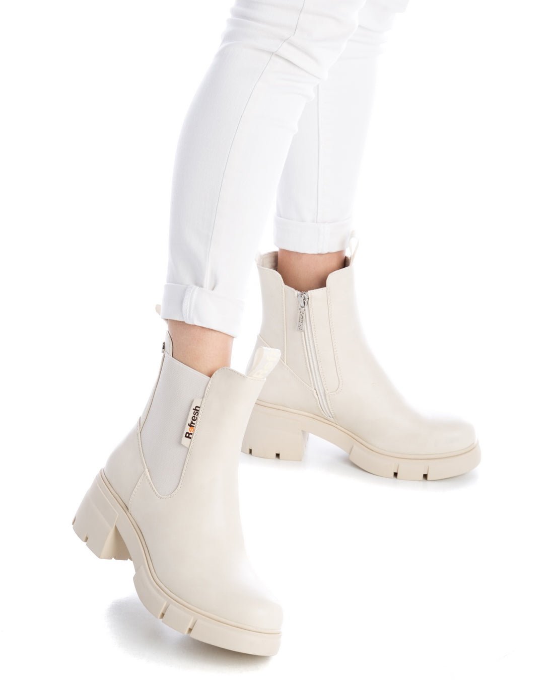 Botin Refresh EcoCuero Blanco 170139-HIELO