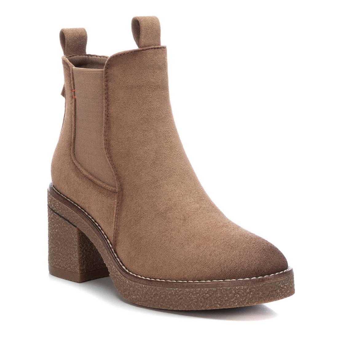 Botin Refresh Efecto Gamuza Beige 170990-TAUPE