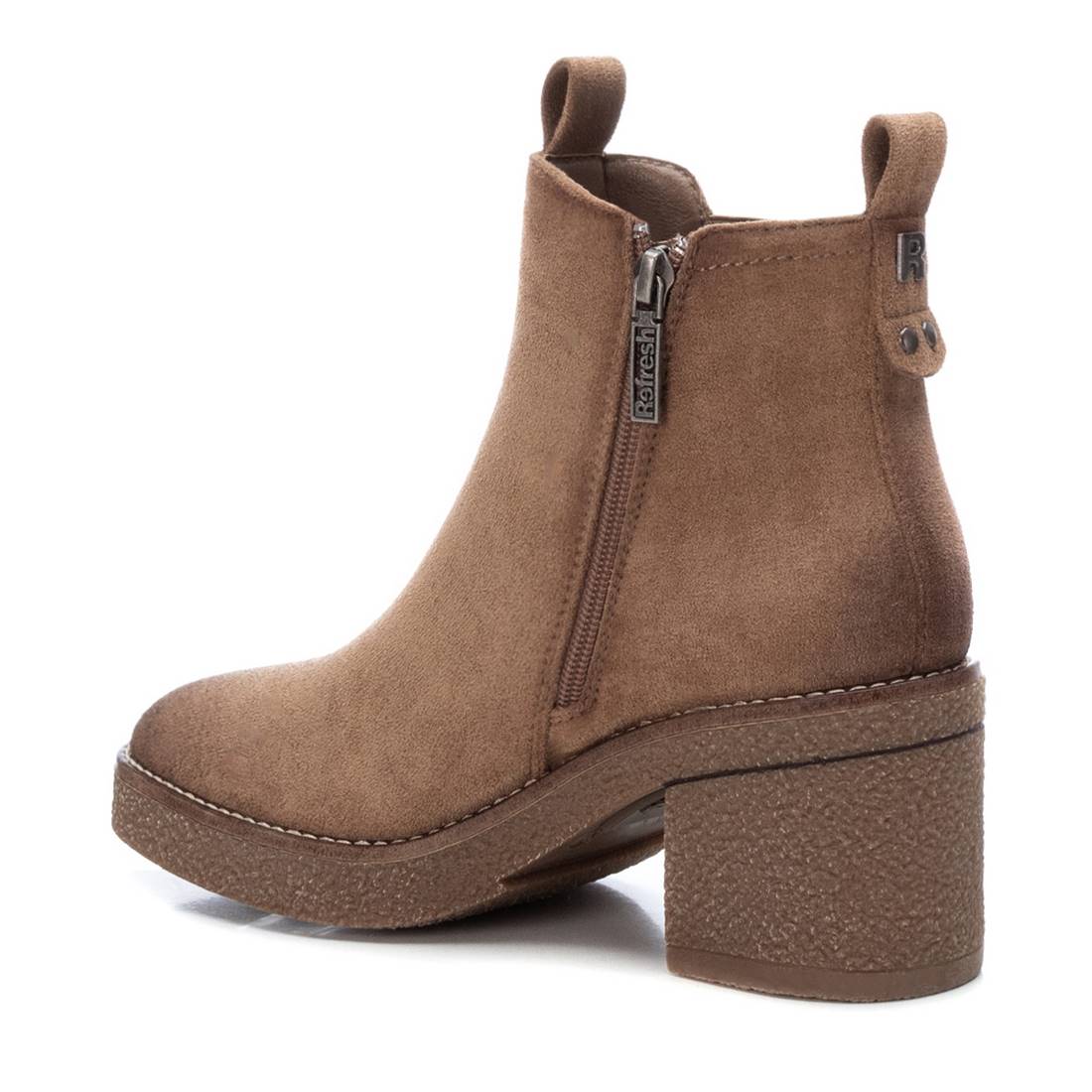 Botin Refresh Efecto Gamuza Beige 170990-TAUPE