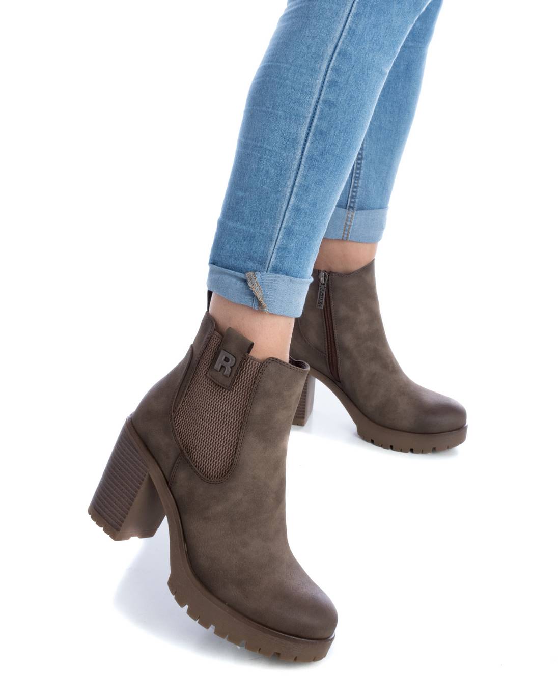 Botin Refresh Efecto Gamuza Taupe 171264-taupe