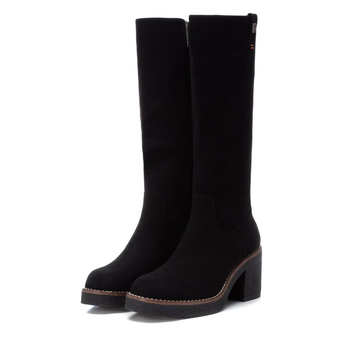 Bota Refresh Efecto Gamuza Negro 171296-NEGRO