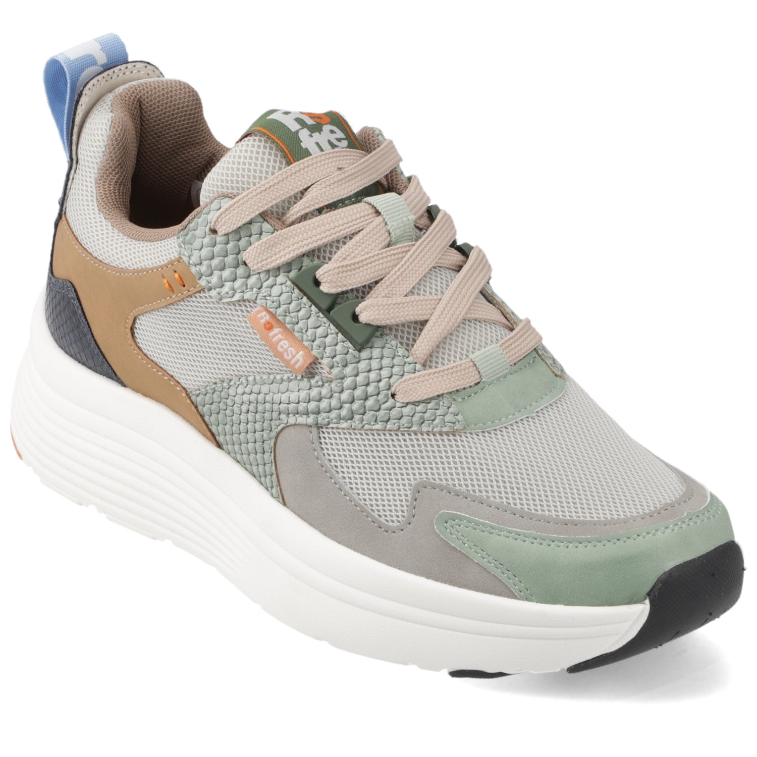 Zapatilla Refresh MultiColor Kaki
