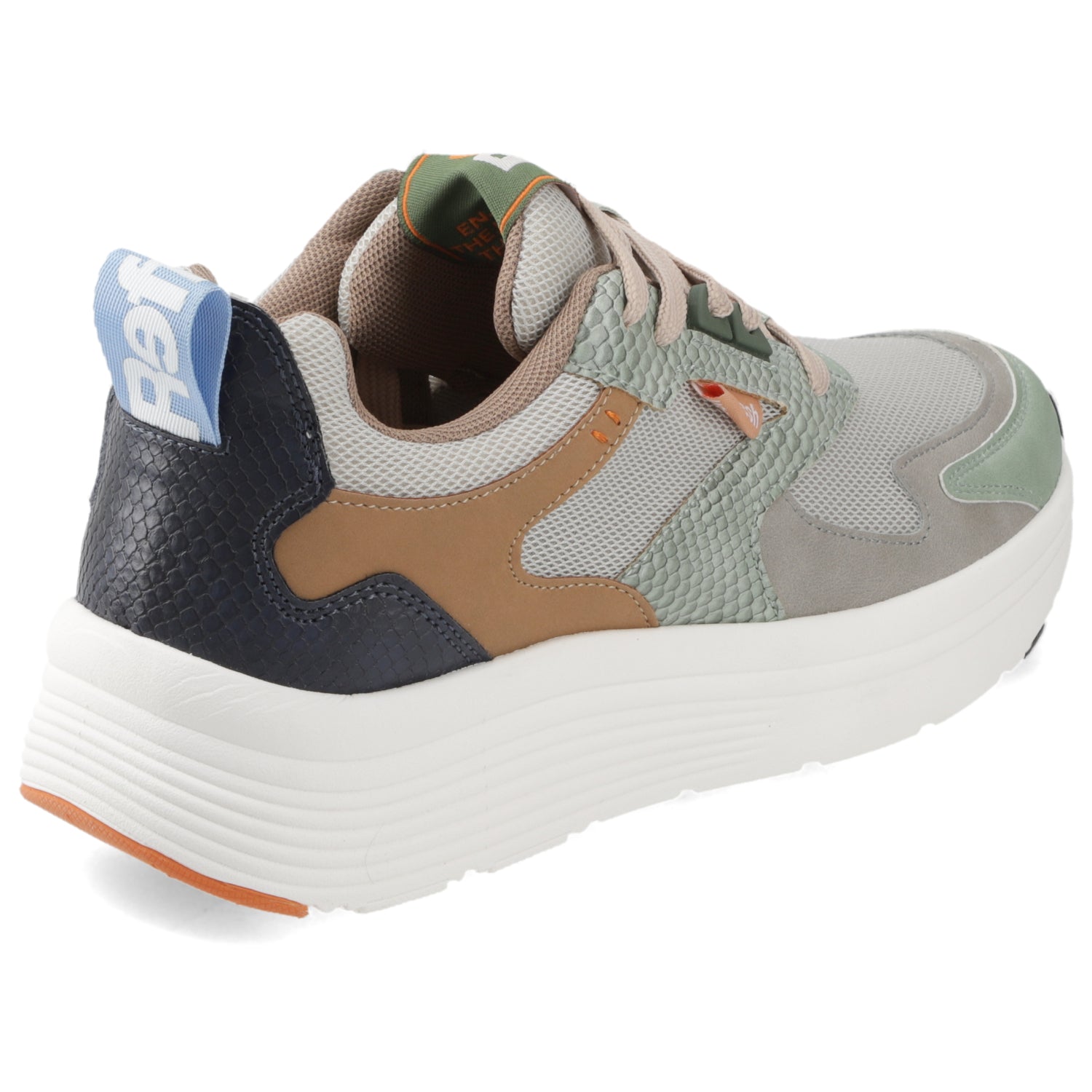 Zapatilla Refresh MultiColor Kaki