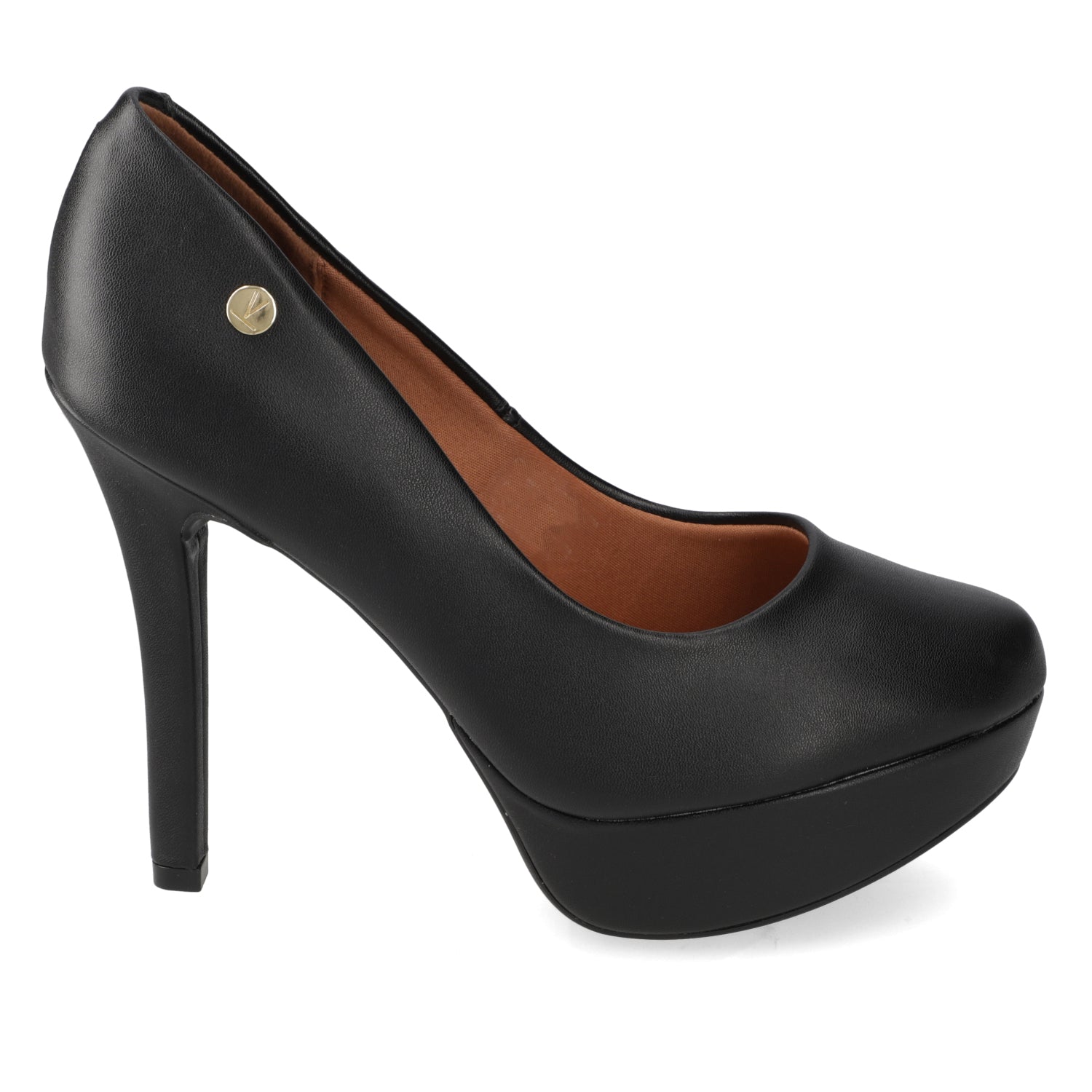 Zapato Taco Plataforma Vizzano EcoCuero Negro 34 / Negro