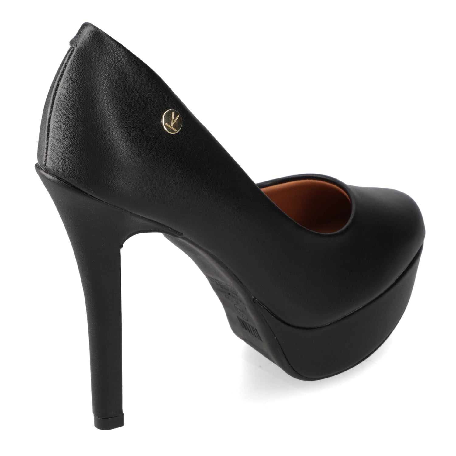 Zapato Taco Plataforma Vizzano EcoCuero Negro 34 / Negro